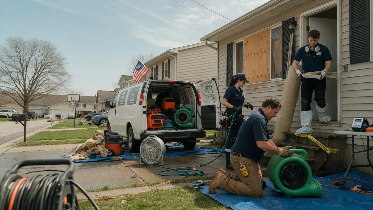 Water Damage Restoration in Hyndman, PA near me
